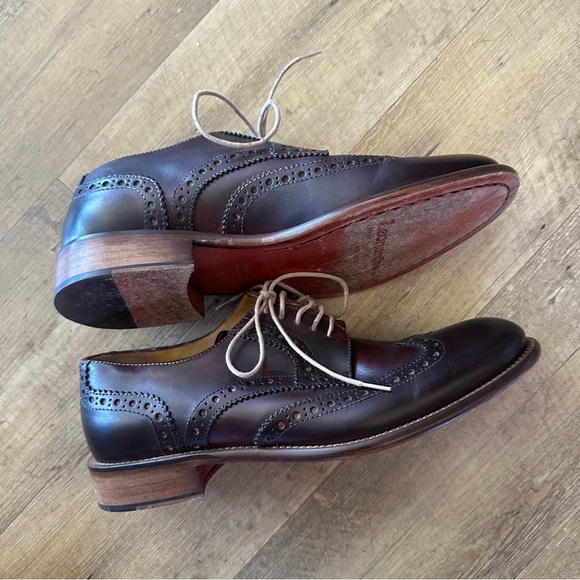 Leonardo Lace Up Wingtip Derby Loafer main image 7